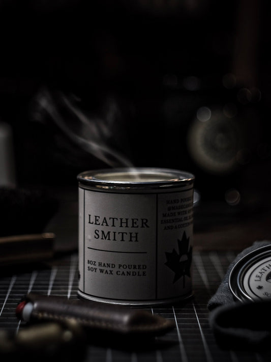 8OZ LEATHERSMITH CANDLE