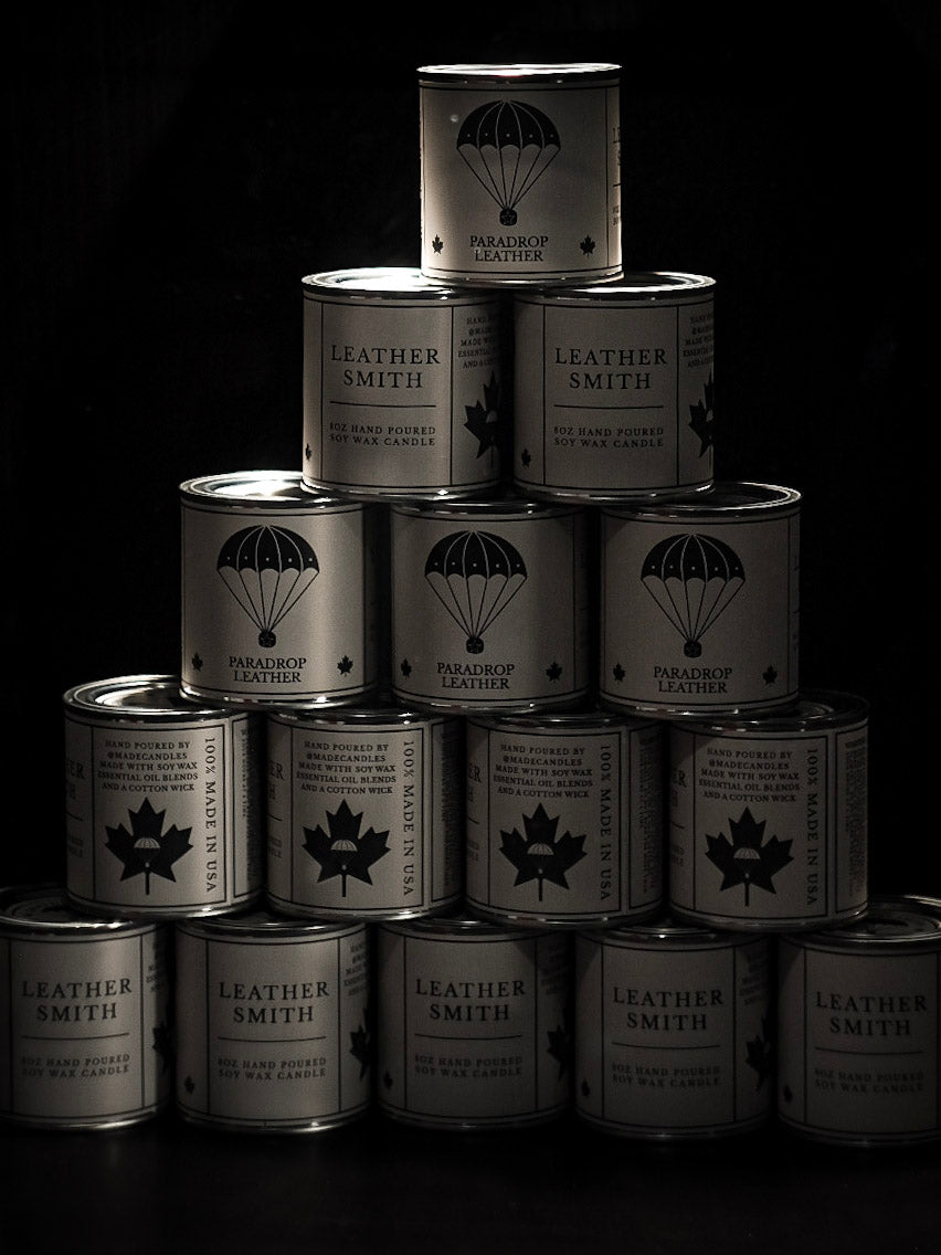 8OZ LEATHERSMITH CANDLE